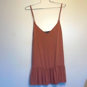 Lulu's dusty pink dress